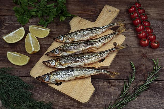 Корюшка холодного копчения (вес)