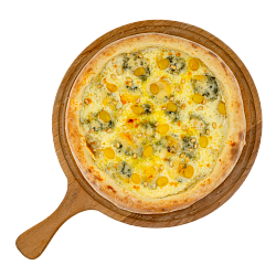 Пицца на тонком тесте «Горгонзола-виноград»~520 гр.