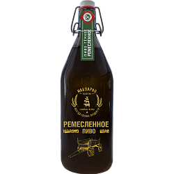 Пиво «Ремесленное темное» безалкогольное 1л